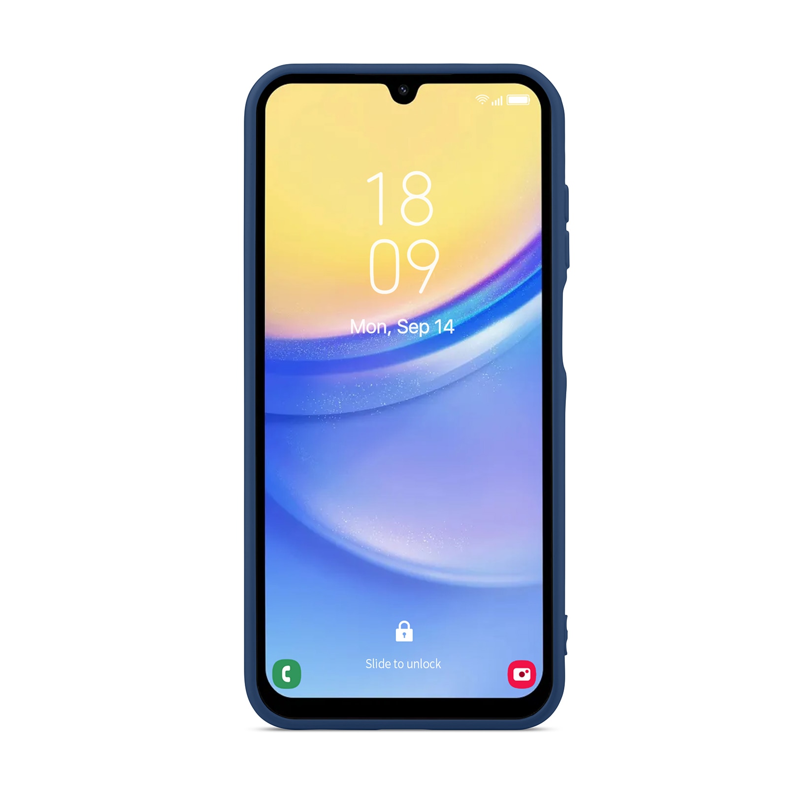 TPU Skal Samsung Galaxy A15 mörkblå