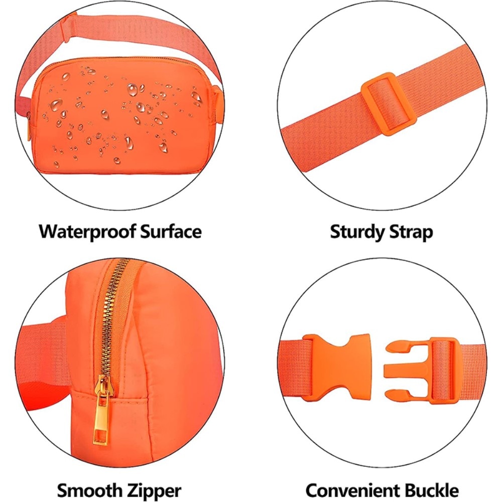 Crossbody Väska Nylon orange