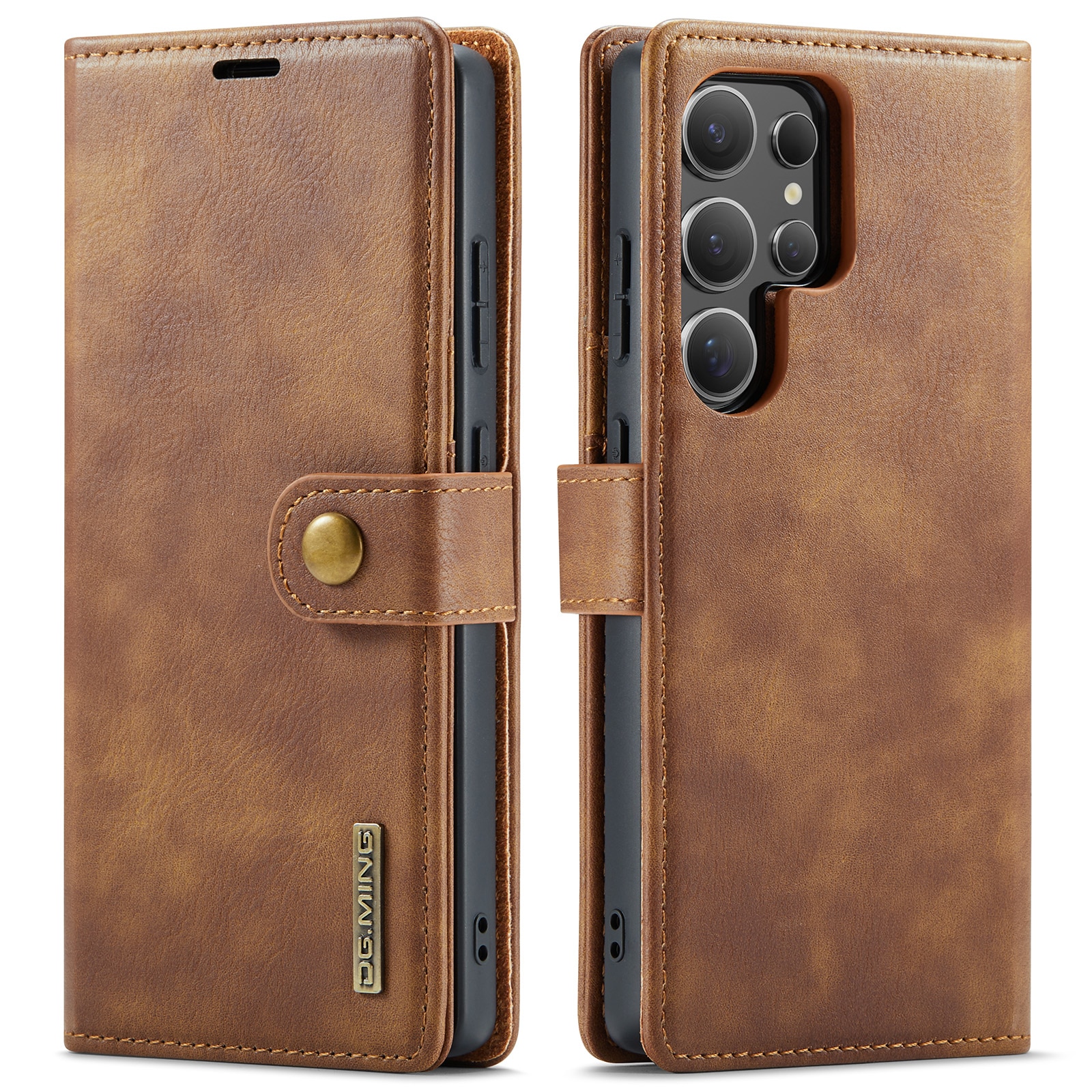 Magnet Wallet Samsung Galaxy S25 Ultra Cognac