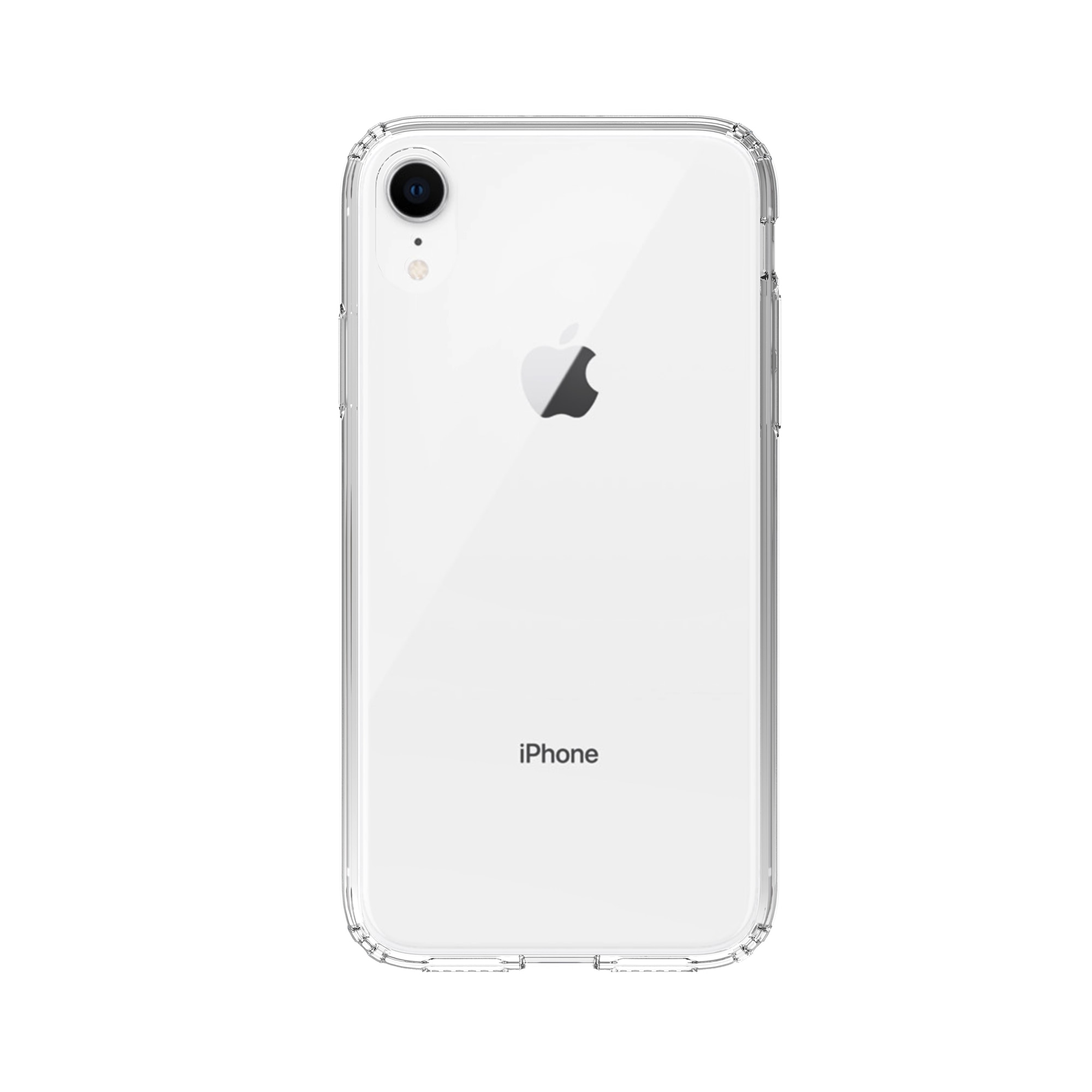 Hybridskal iPhone Xr transparent