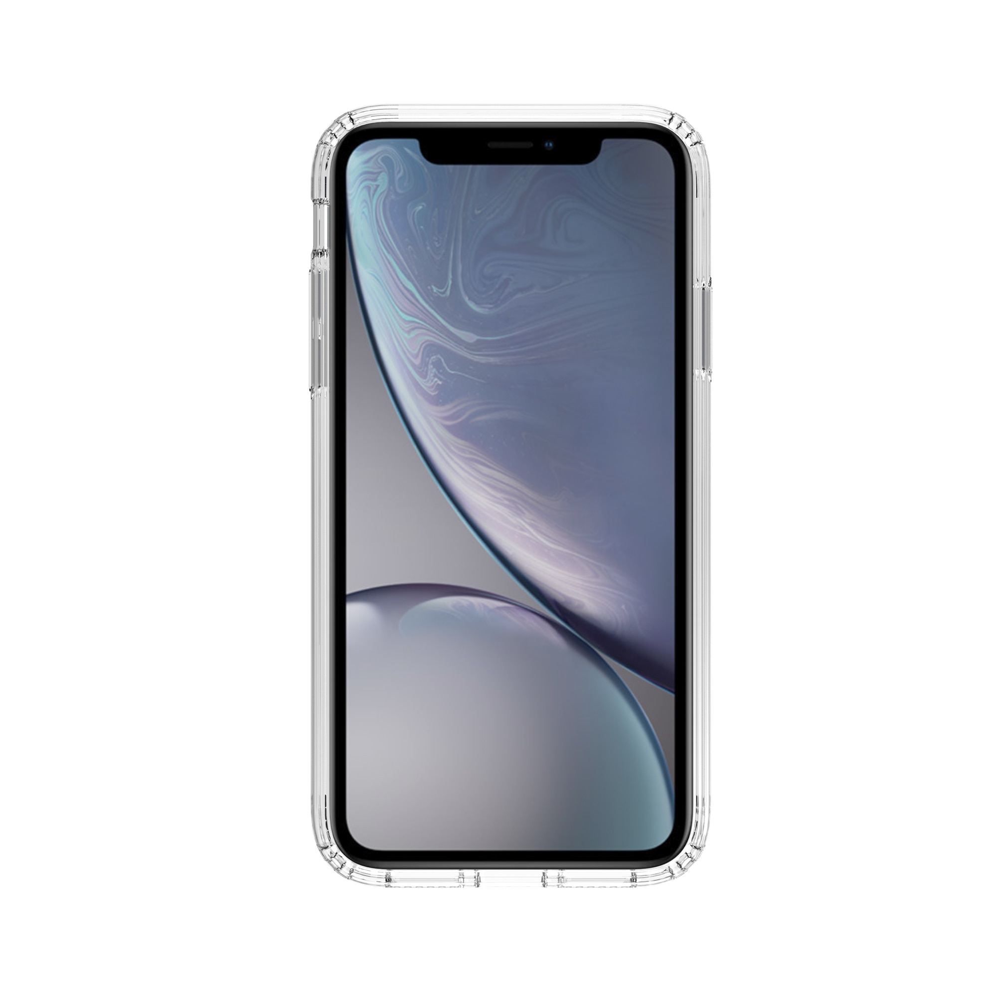 Hybridskal iPhone Xr transparent