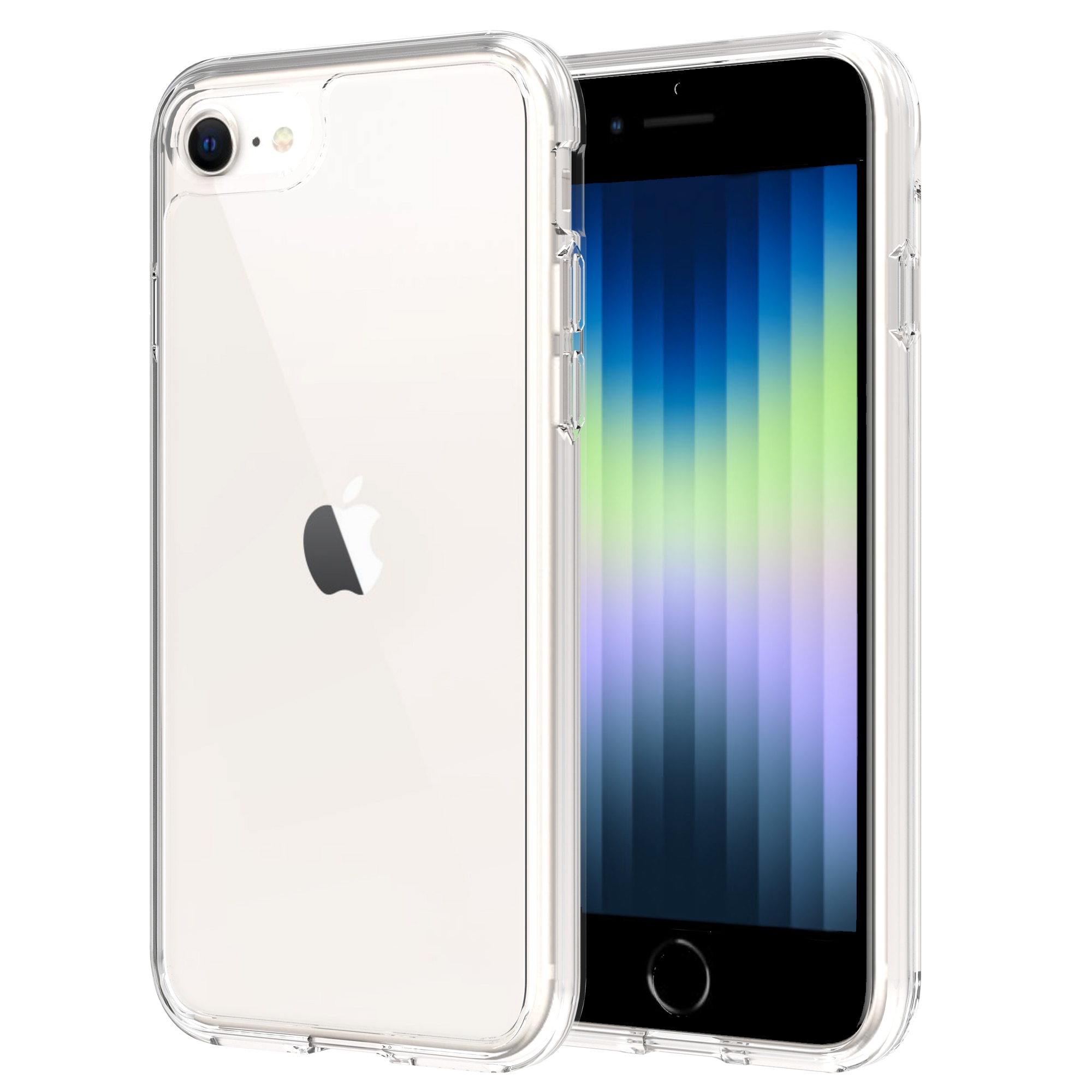 Hybridskal iPhone 7 transparent