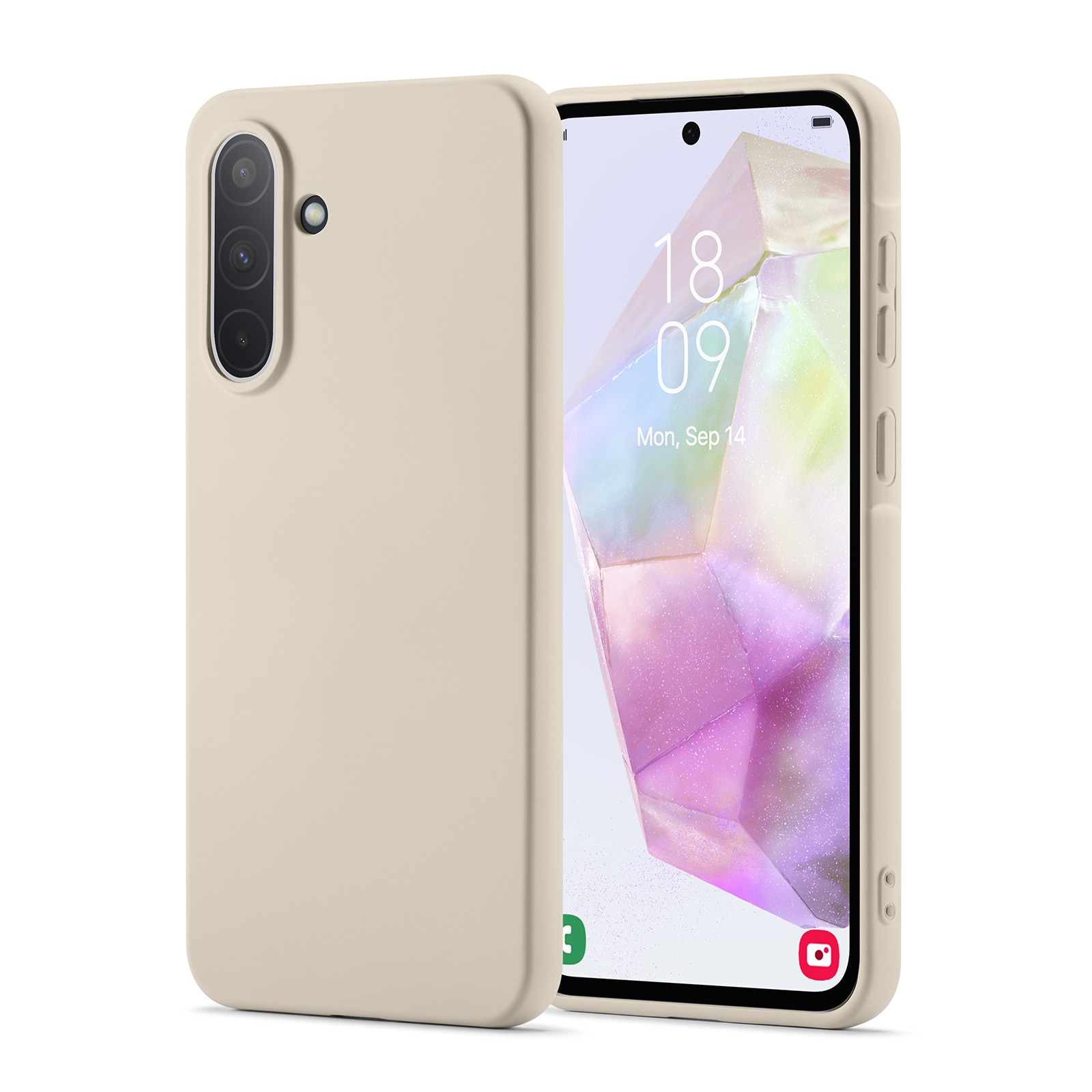 TPU Skal Samsung Galaxy A56 Beige