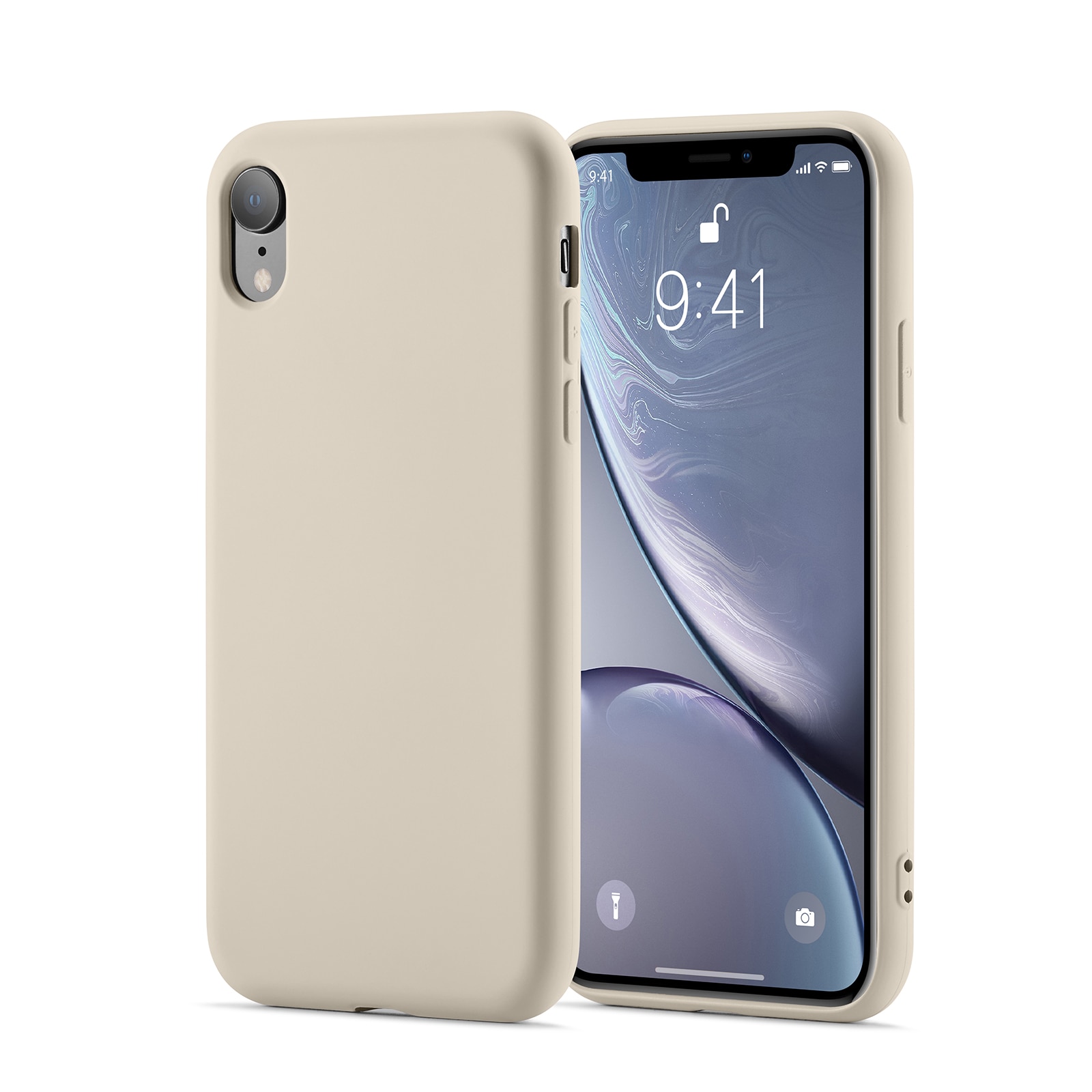 TPU Skal iPhone Xr beige