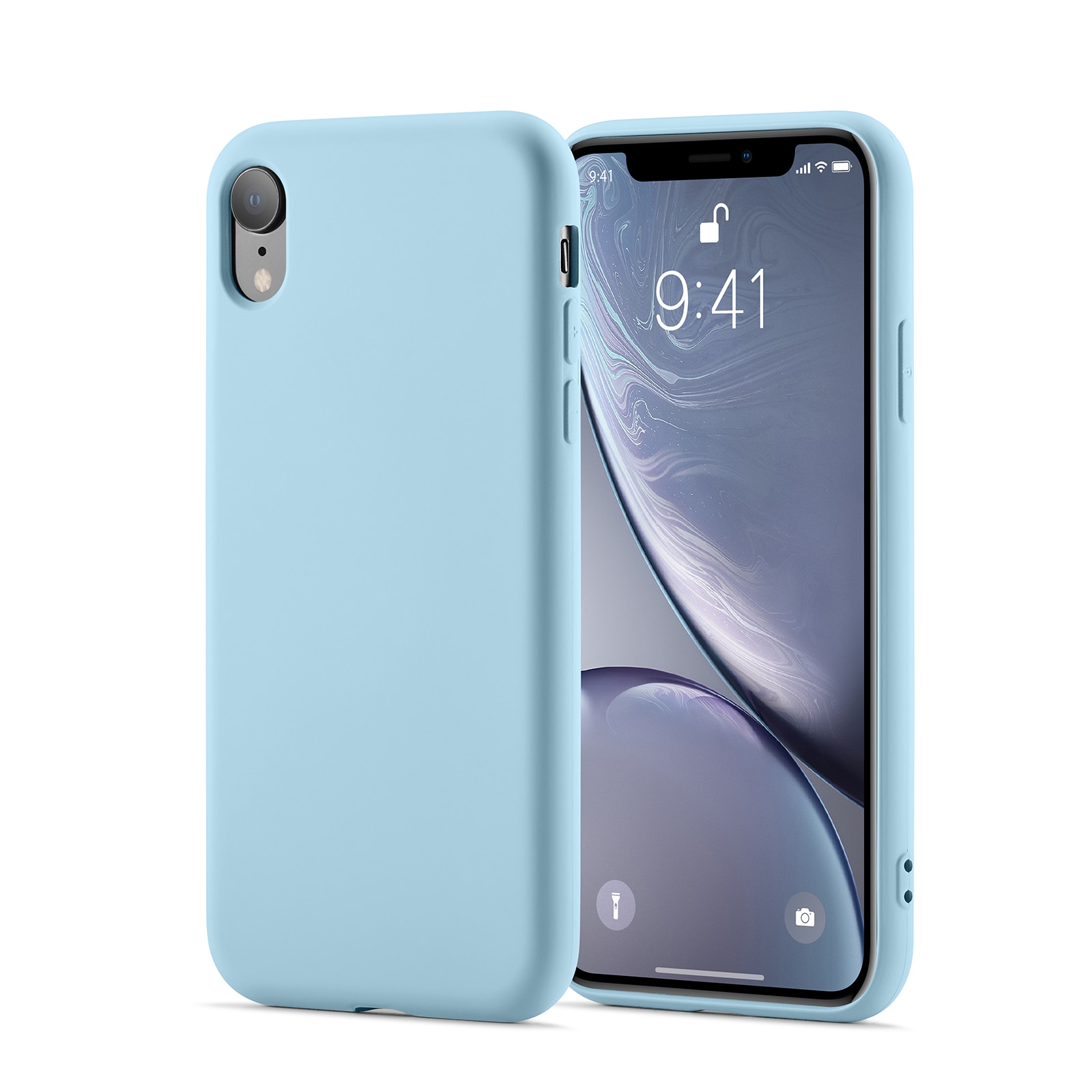 TPU Skal iPhone Xr blå