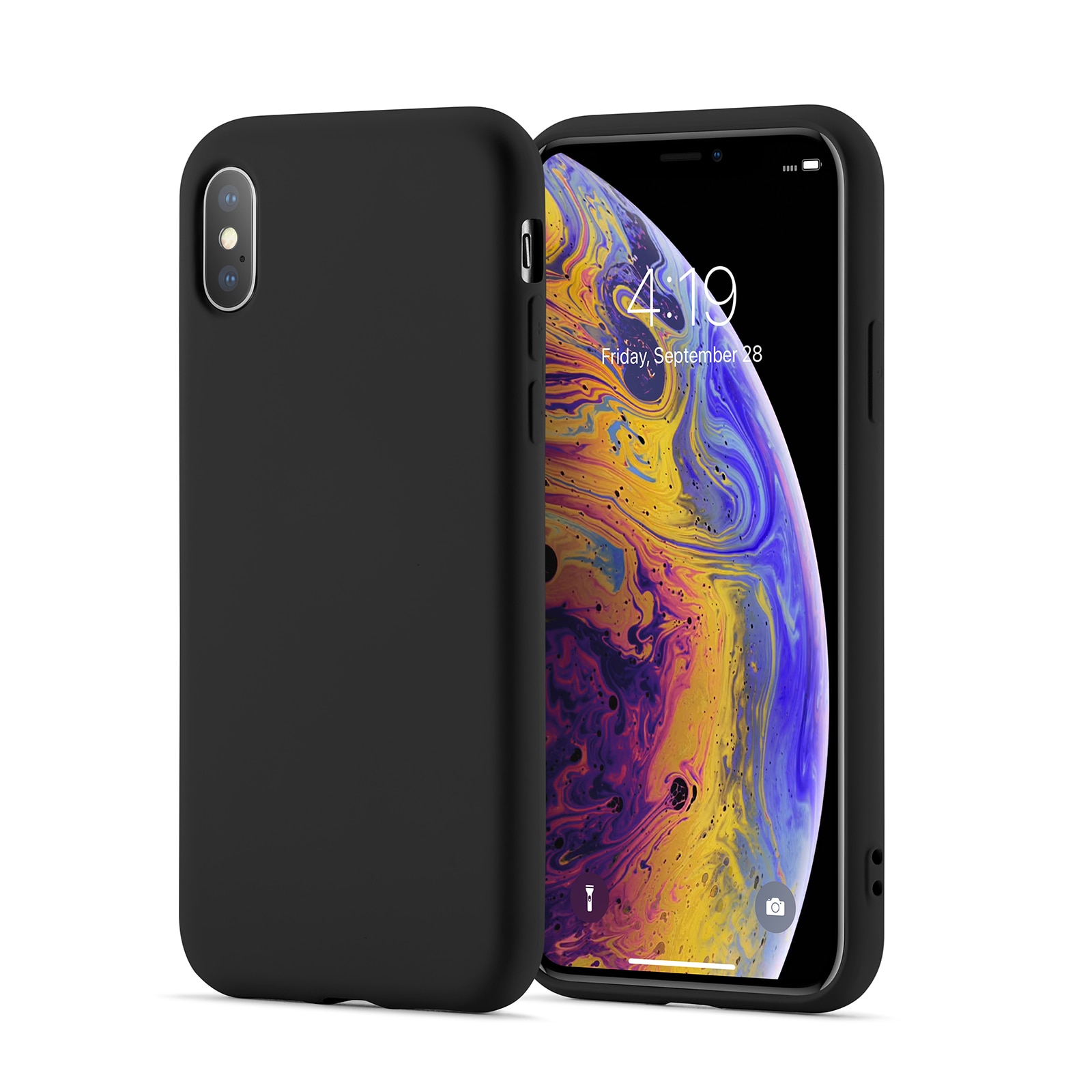 TPU Skal iPhone X/XS svart