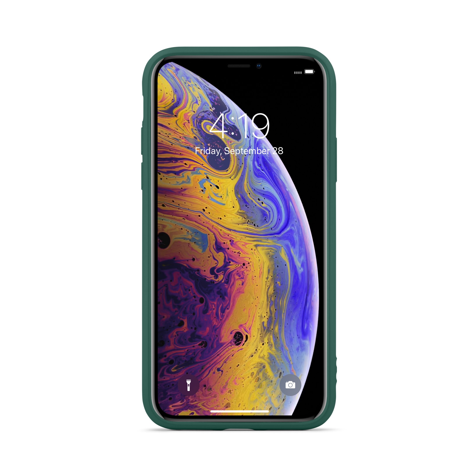 TPU Skal iPhone X/XS mörkgrön