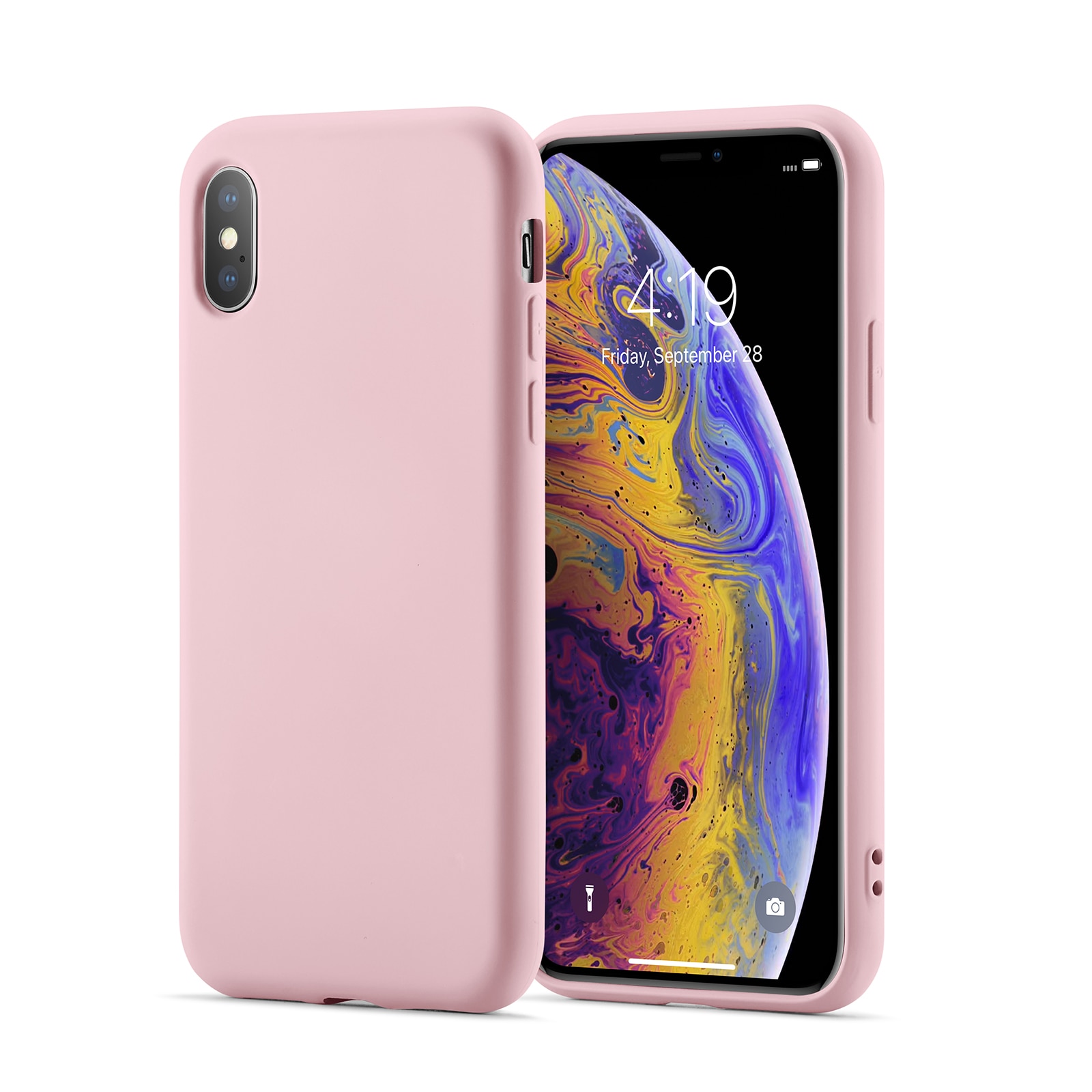 TPU Skal iPhone X/XS Lila