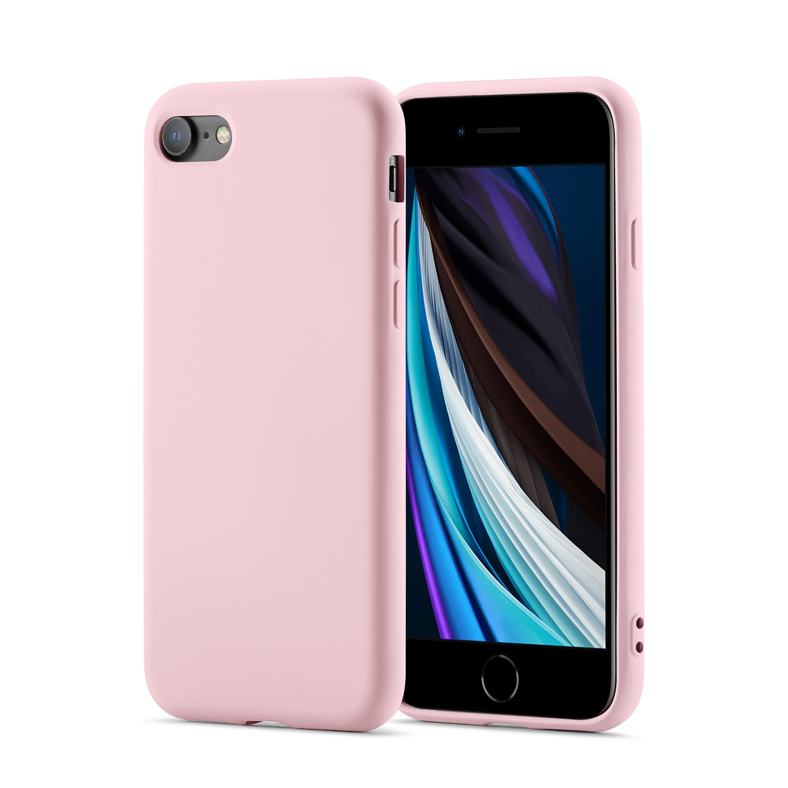 TPU Skal iPhone SE 2022 Rosa