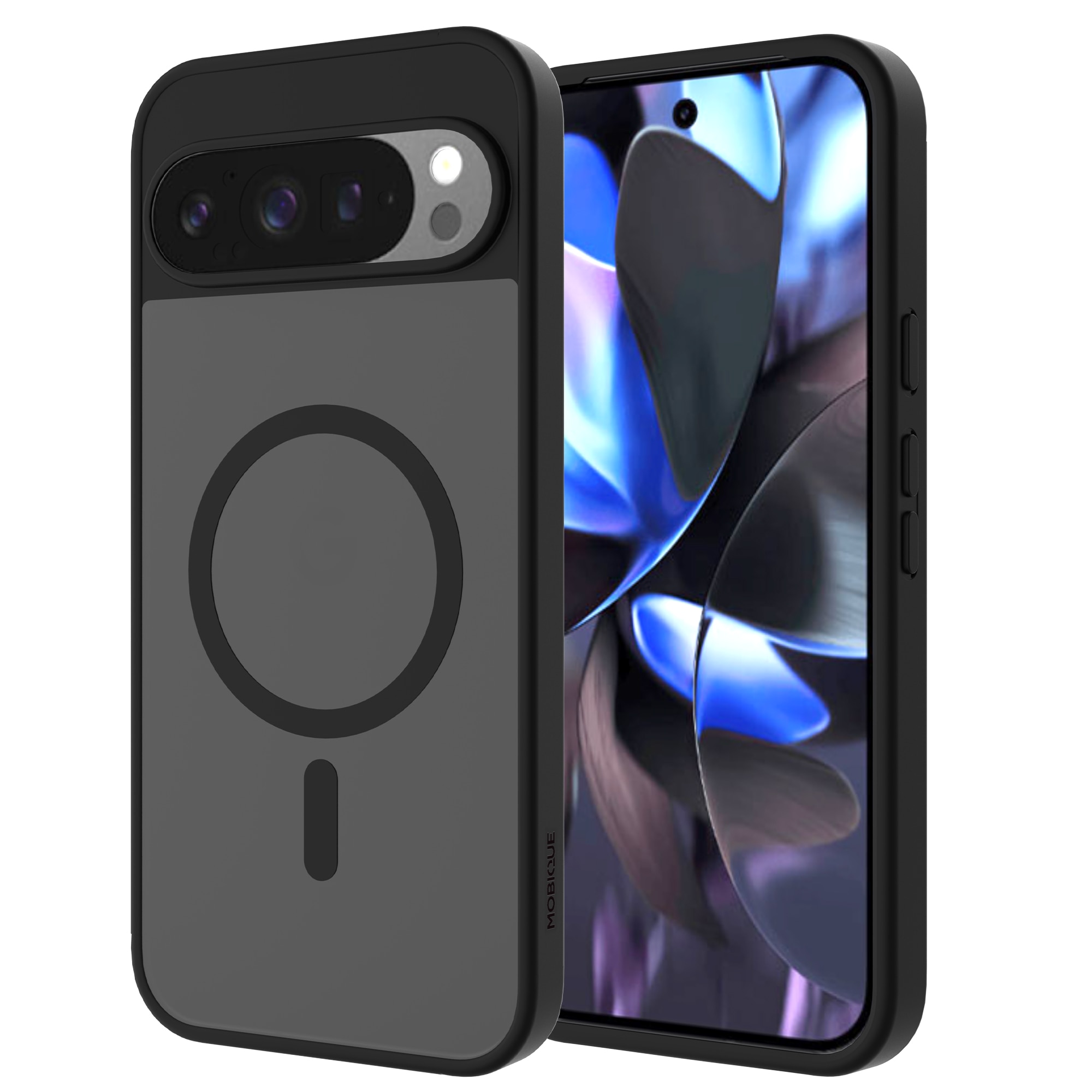 Magnetic Hybrid Skal Google Pixel 9 Pro XL Frosted Black