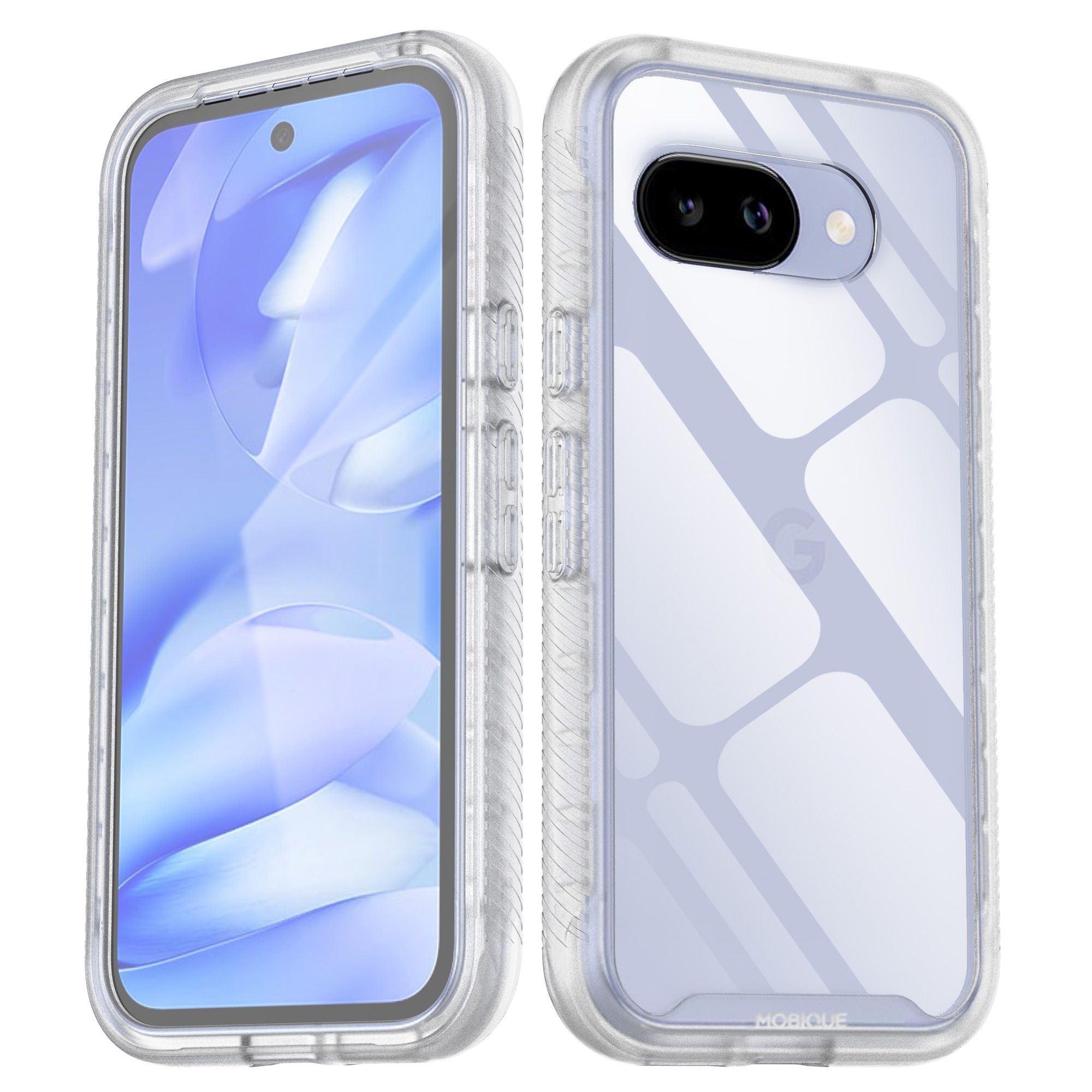 Full Protection Case Google Pixel 9a Genomskinlig