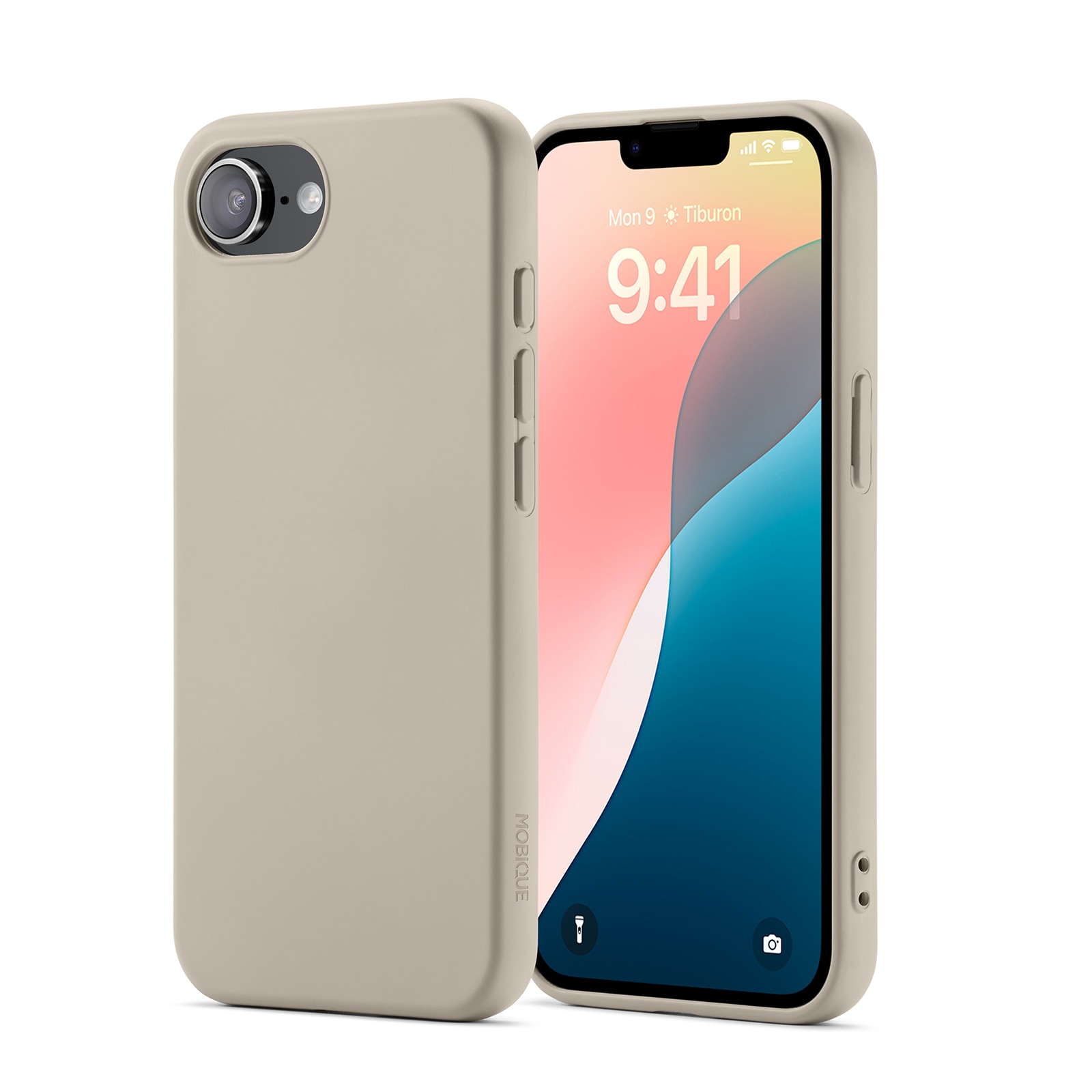 TPU Skal iPhone 16e Beige