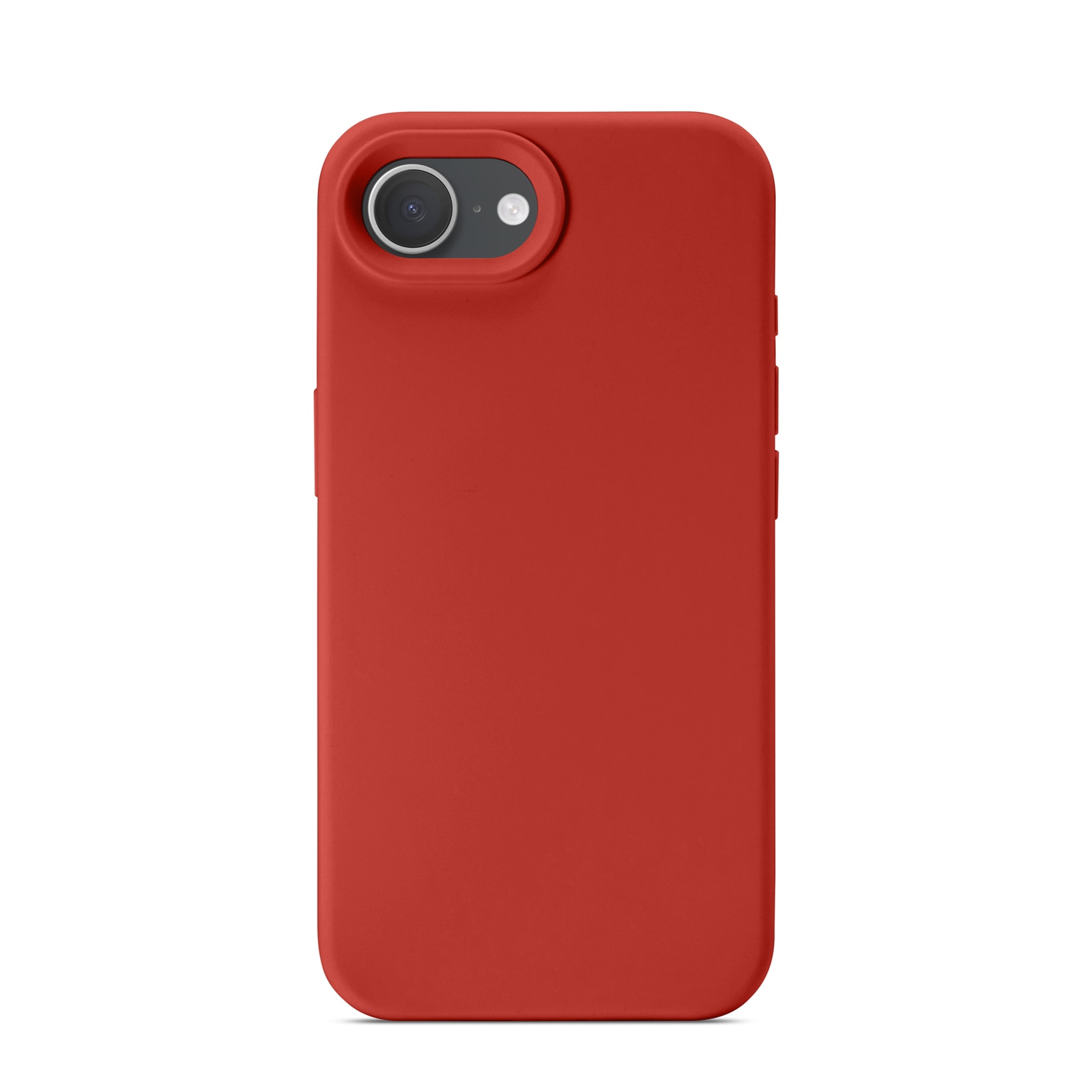 Magnetic Silikonskal iPhone 16e Lava Red