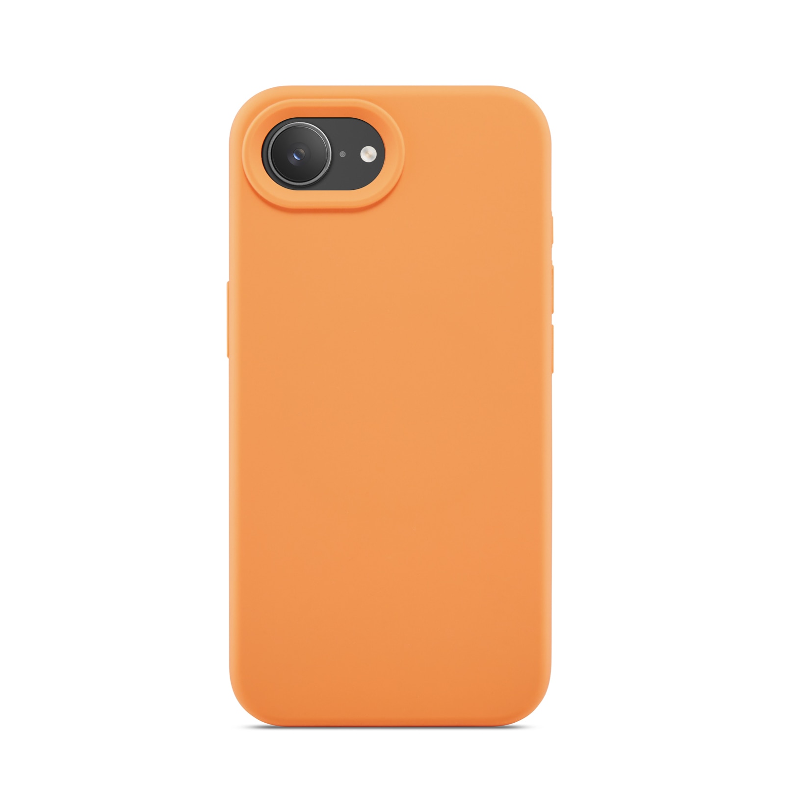 Magnetic Silikonskal iPhone 16e Solar Orange