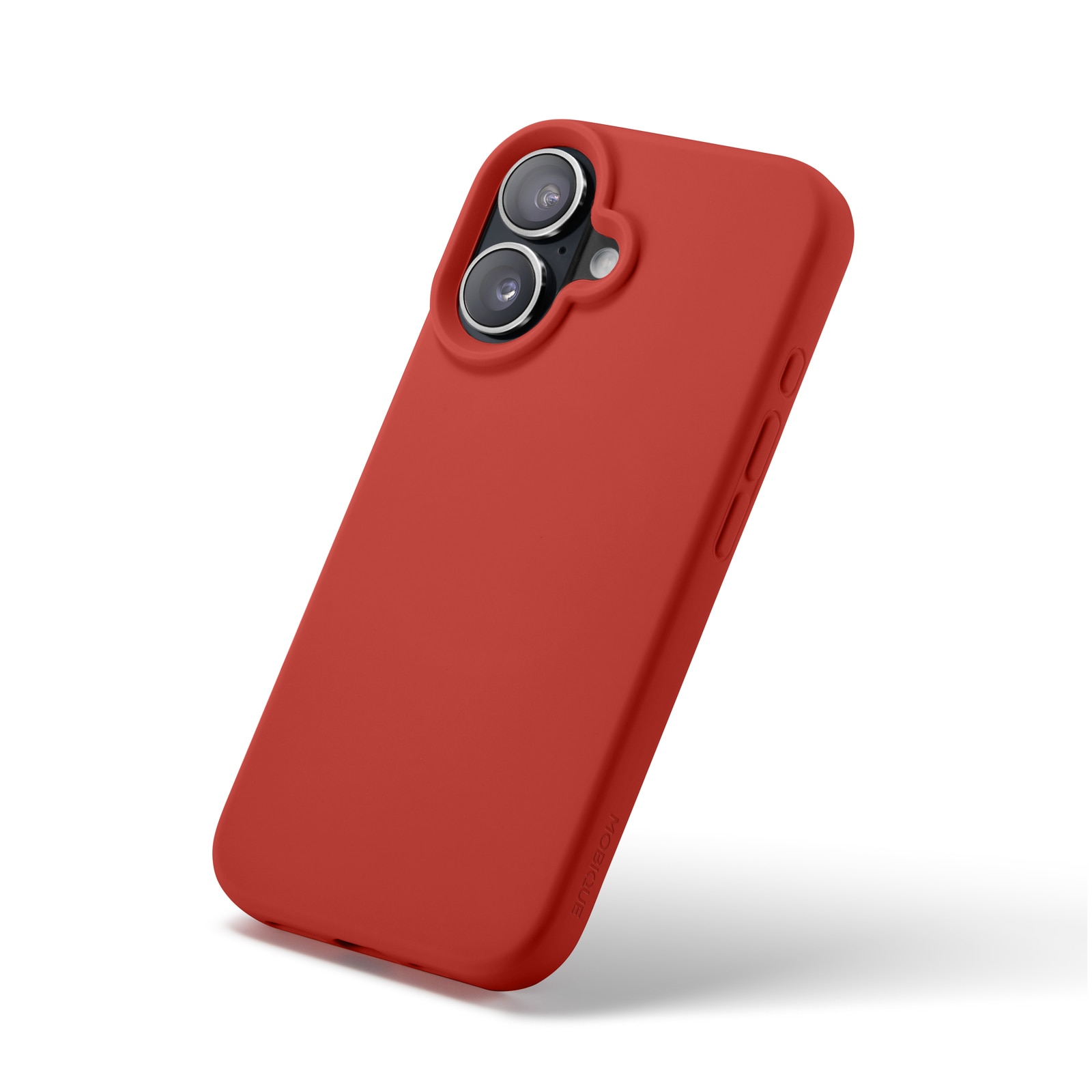 Magnetic Silikonskal iPhone 16 Lava Red