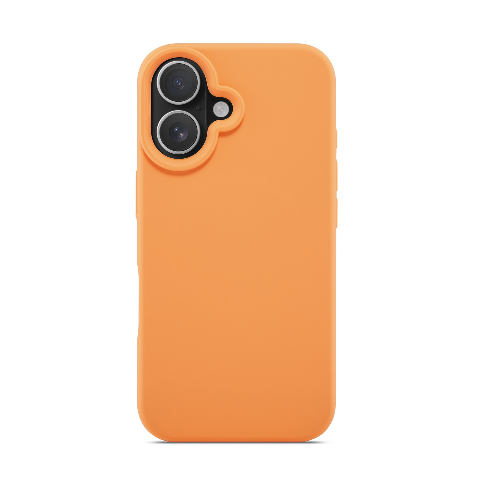 Magnetic Silikonskal iPhone 16 Solar Orange