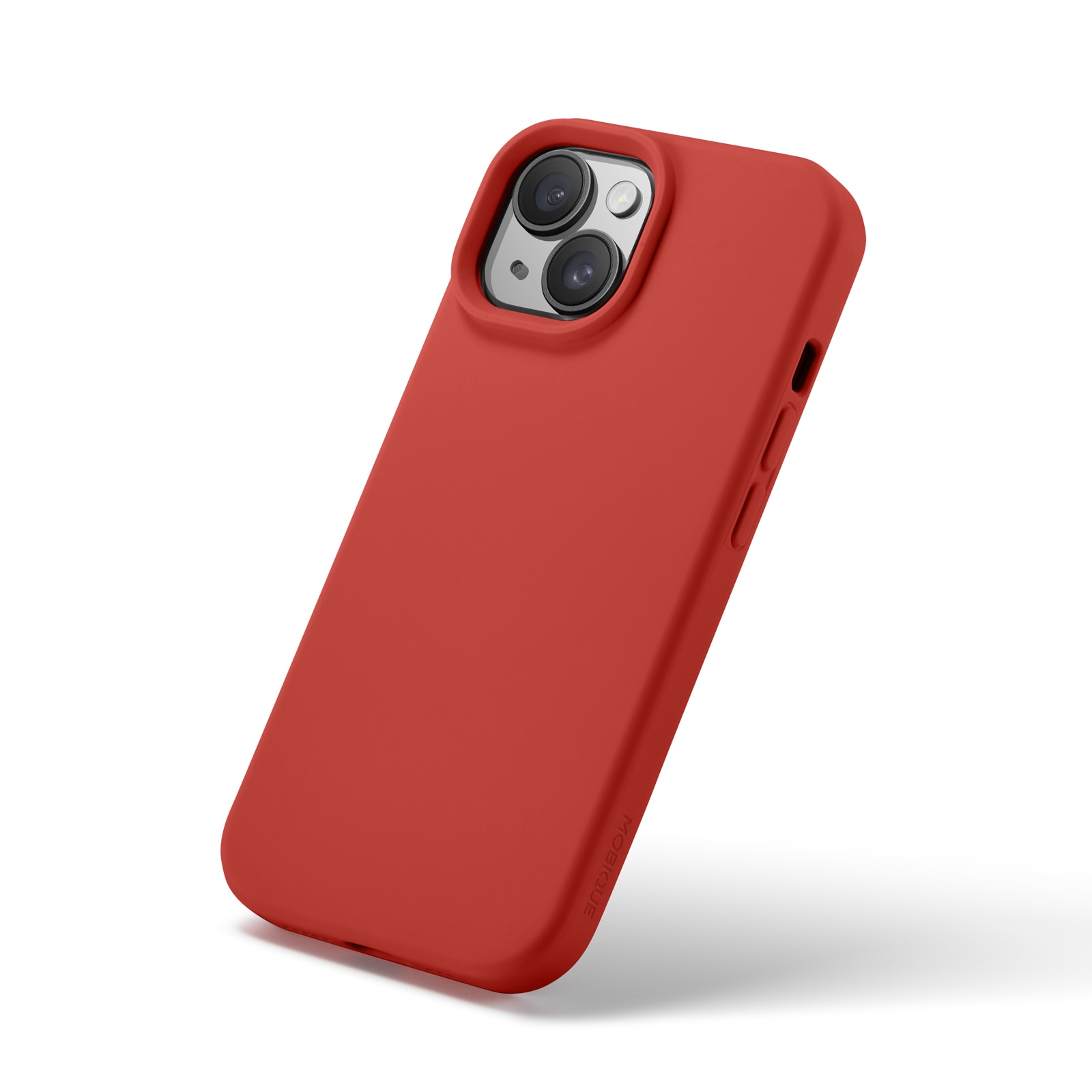 Magnetic Silikonskal iPhone 15 Lava Red