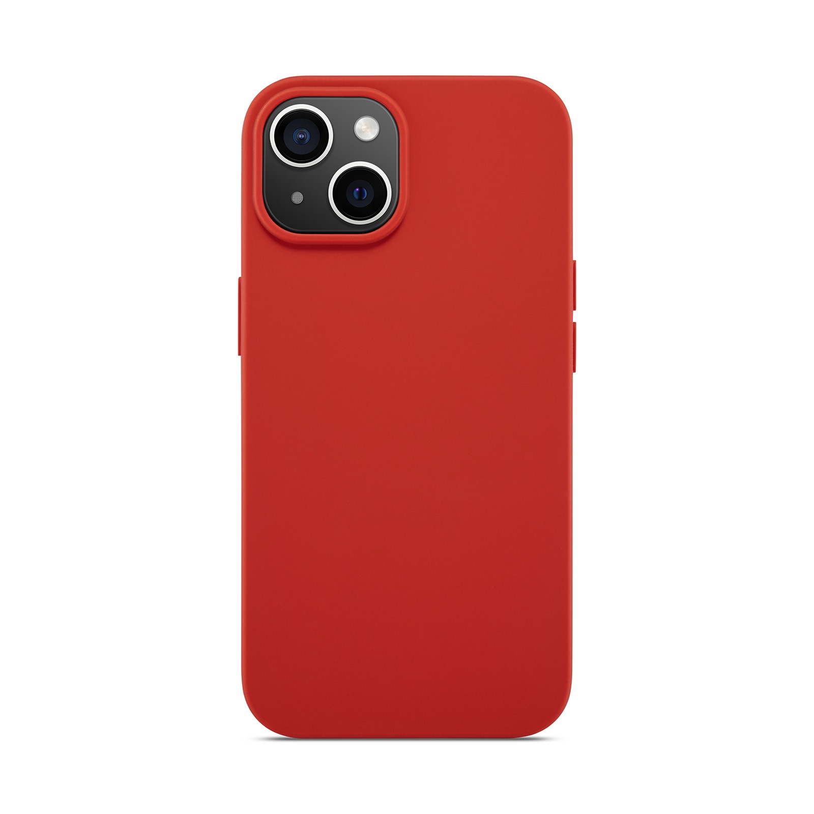 Magnetic Silikonskal iPhone 14 Lava Red