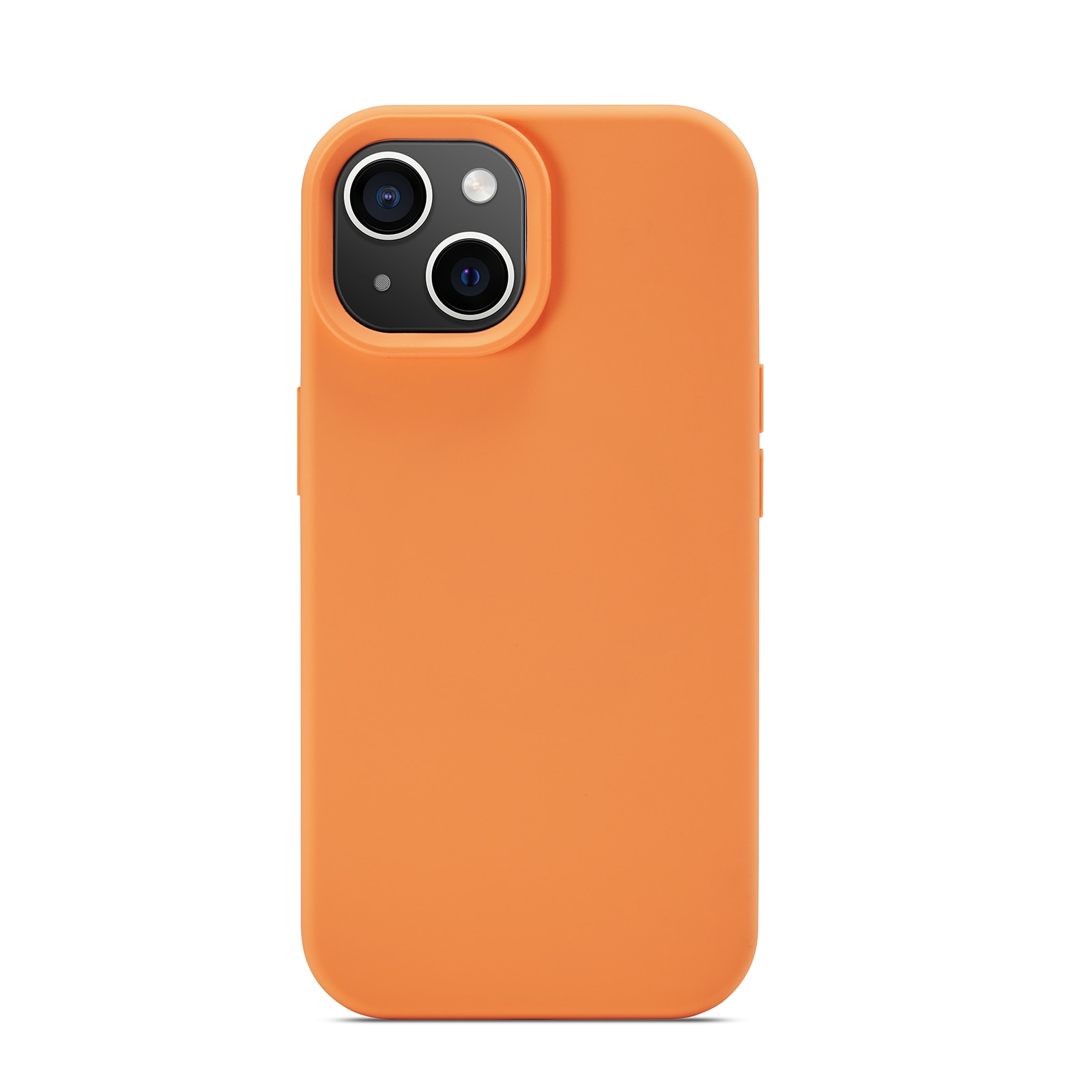 Magnetic Silikonskal iPhone 14 Solar Orange