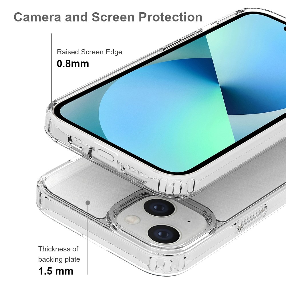 Hybridskal iPhone 14 transparent