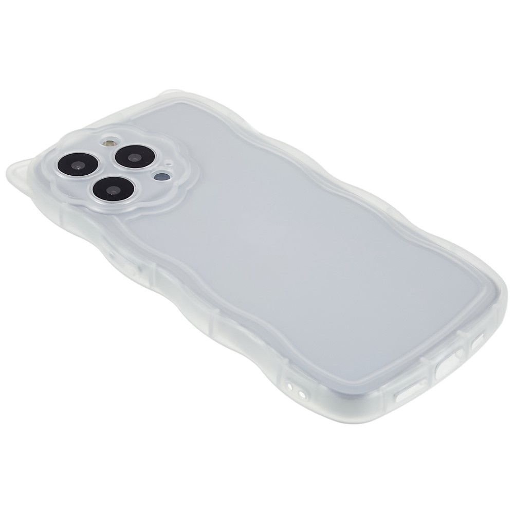 Wavy Edge Katt Skal iPhone 13 Pro transparent