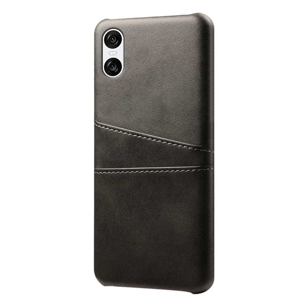 Card Slots Case Sony Xperia 10 VI Svart