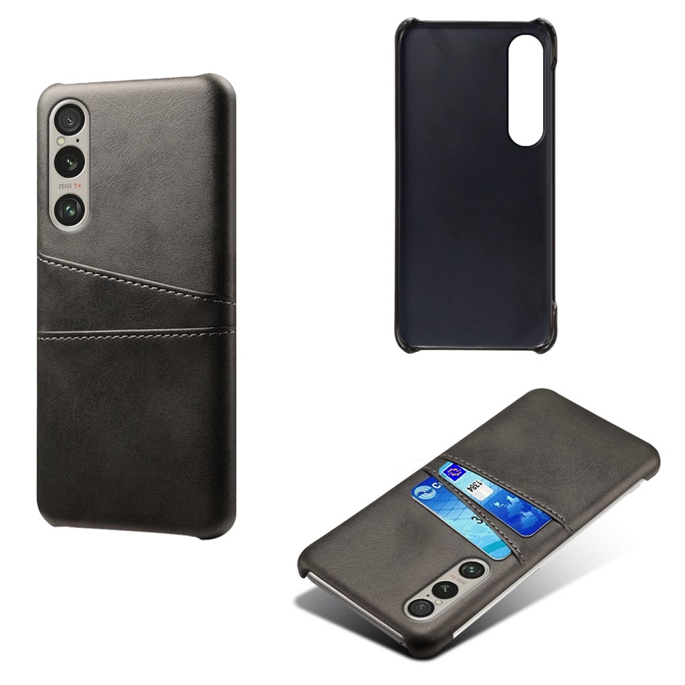 Card Slots Case Sony Xperia 1 VI Svart