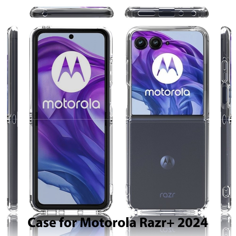 Hybridskal Motorola Razr 50 Ultra transparent