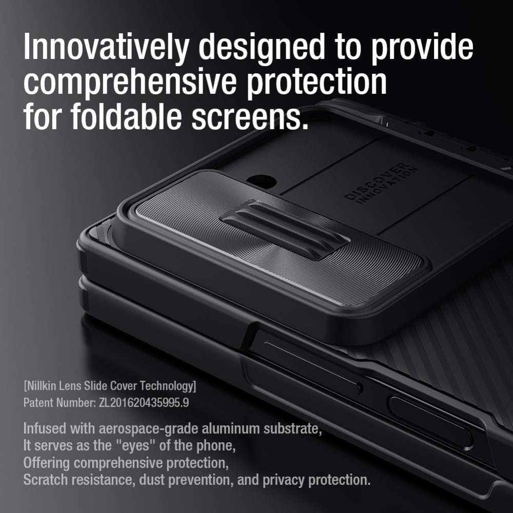 CamShield Fold Skal med Kickstand Samsung Galaxy Z Fold 6 grön