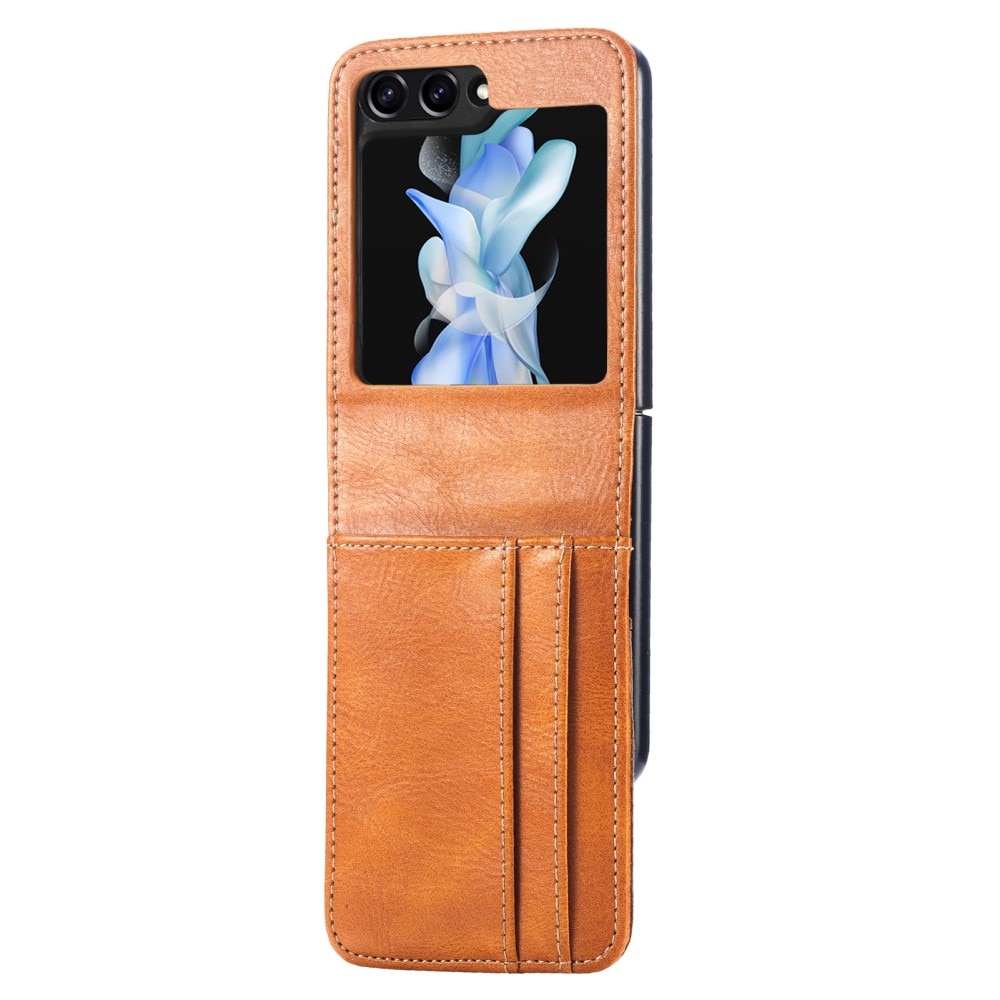 Mobilfodral Samsung Galaxy Z Flip 6 cognac