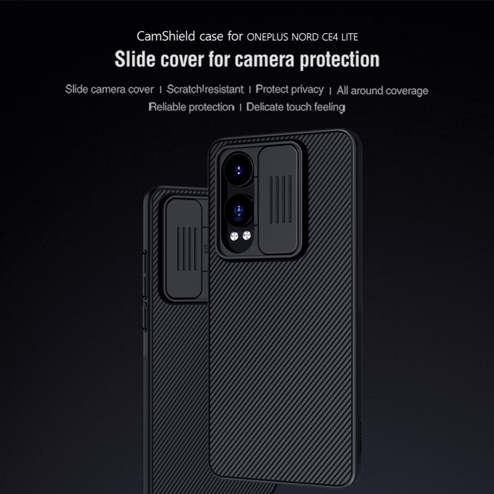 CamShield Skal  OnePlus Nord CE 4 Lite Svart