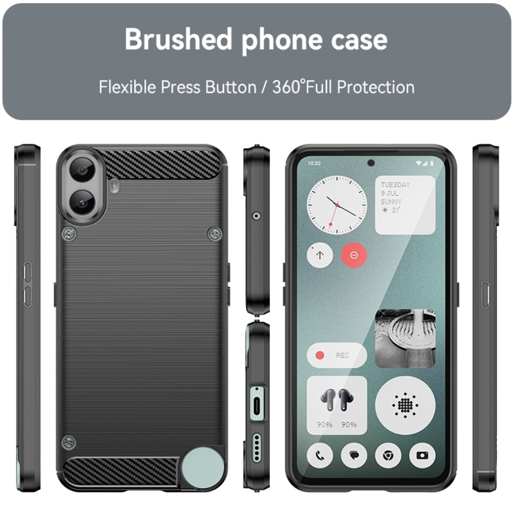 Nothing CMF Phone 1 Skal TPU Brushed Black