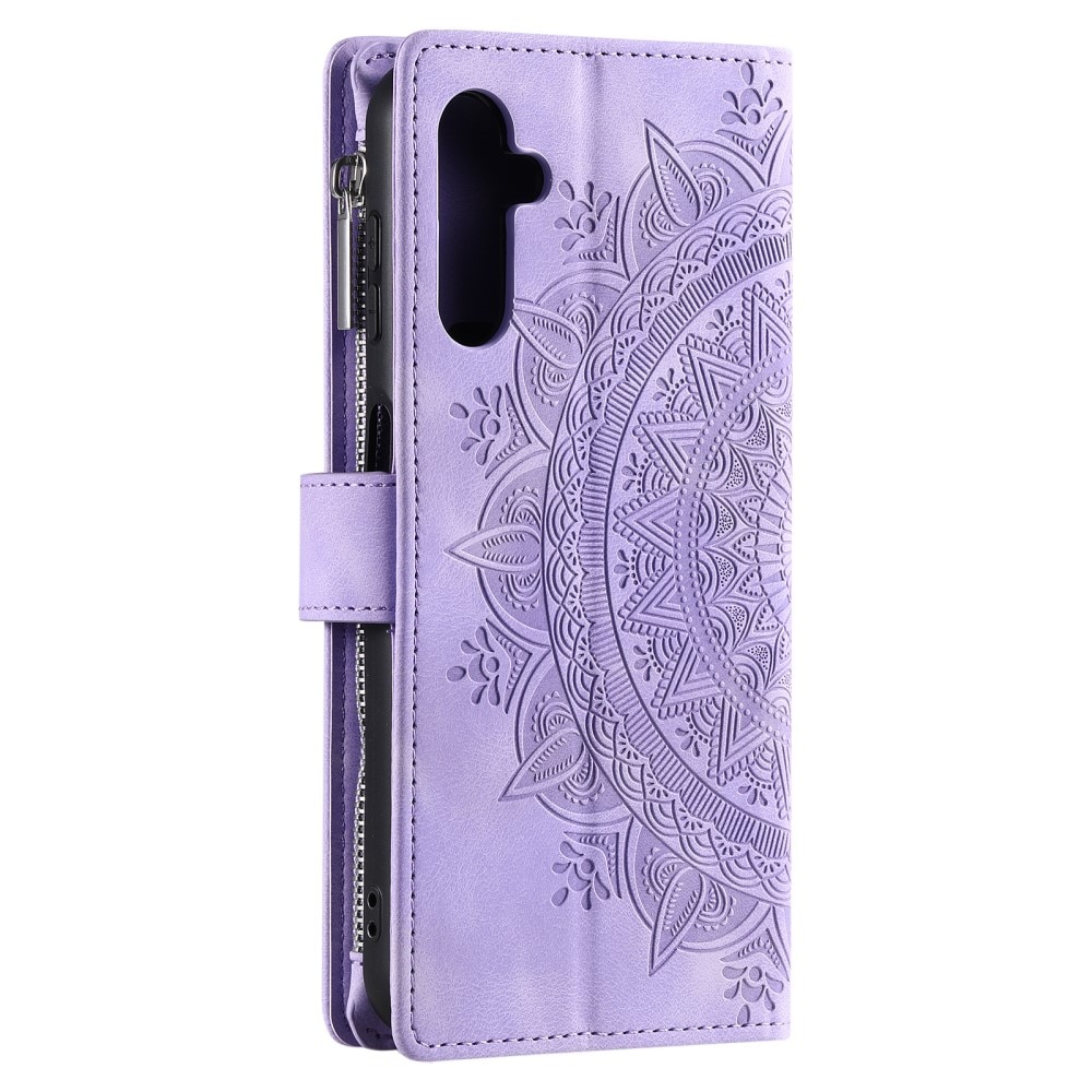 Plånboksväska Samsung Galaxy A16 Mandala lila