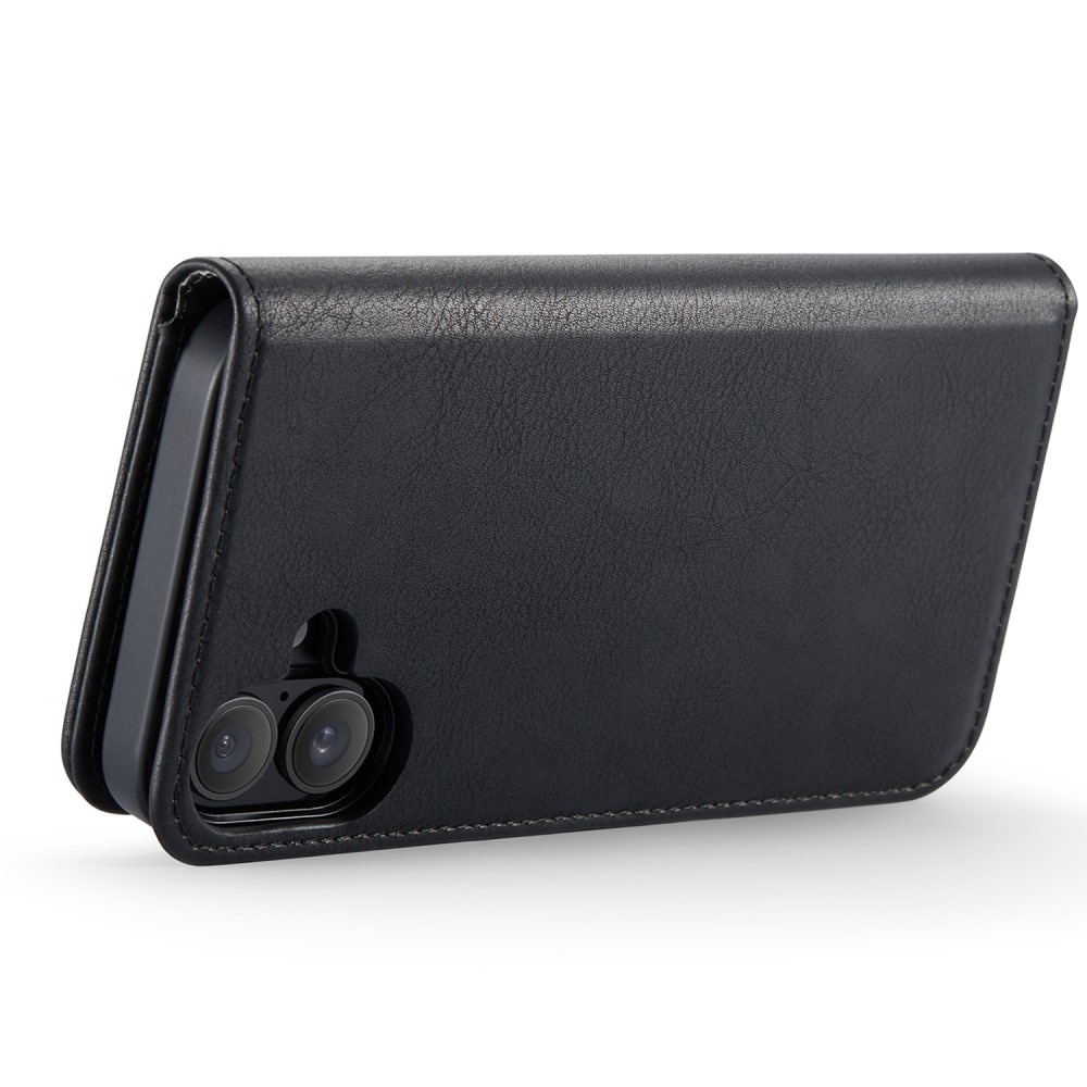 Magnet Wallet iPhone 16 Plus Black