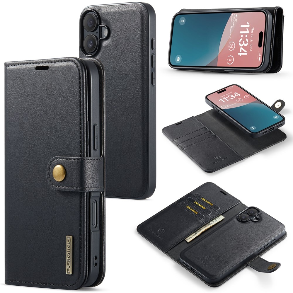 Magnet Wallet iPhone 16e Black