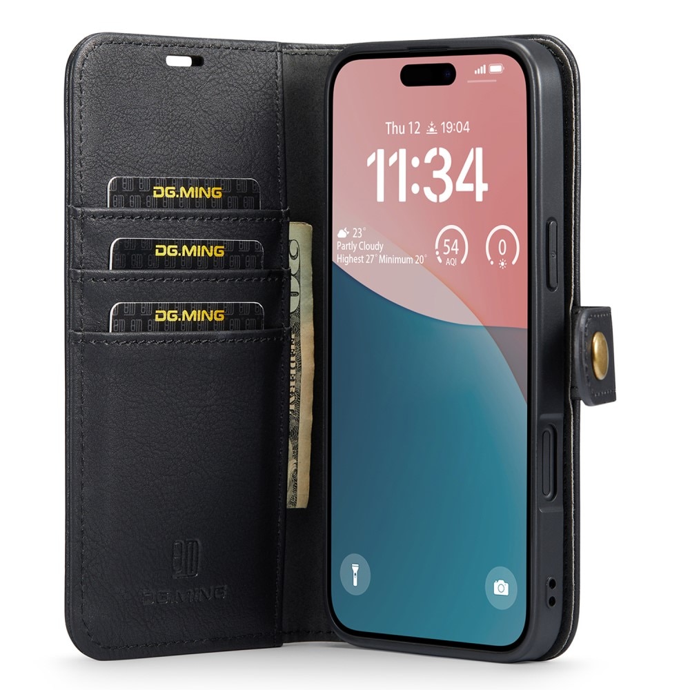 Magnet Wallet iPhone 16e Black