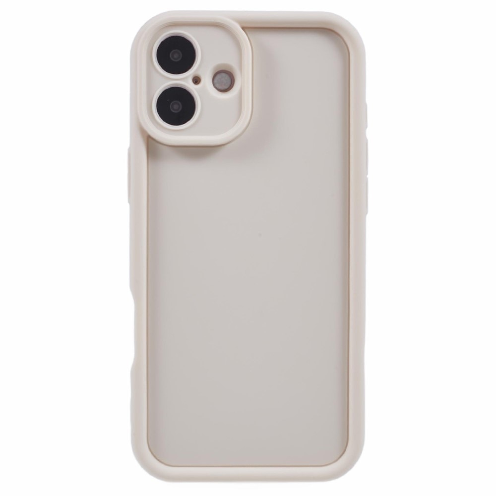 TPU Skal Edge iPhone 16 beige