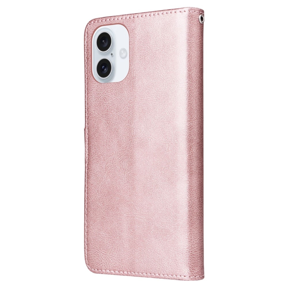 Magnetfodral iPhone 16 rosa