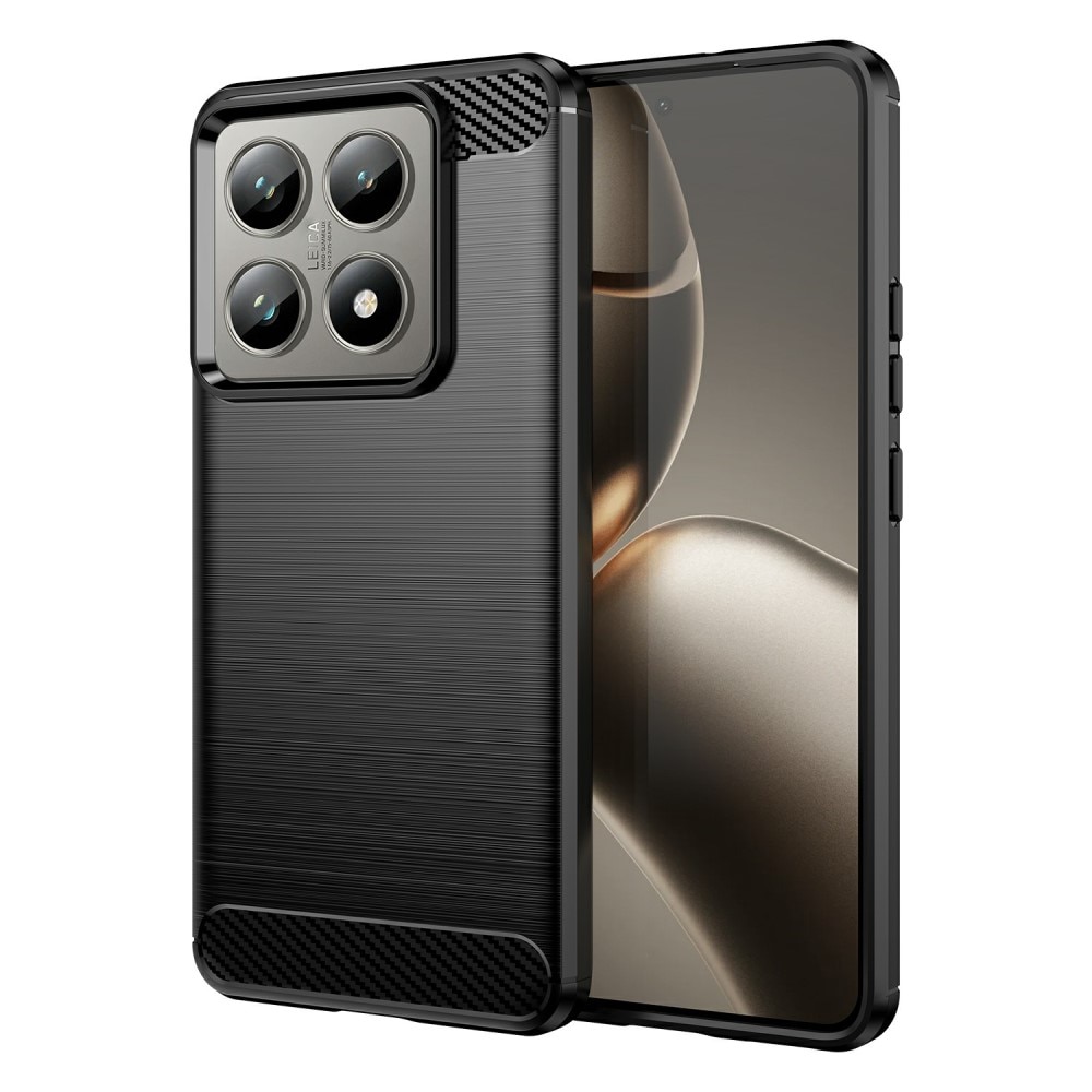 Xiaomi 15 Pro Skal TPU Brushed Black