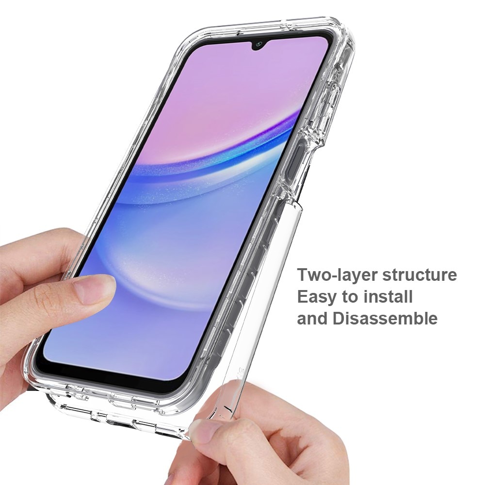 Full Protection Case Samsung Galaxy A16 transparent