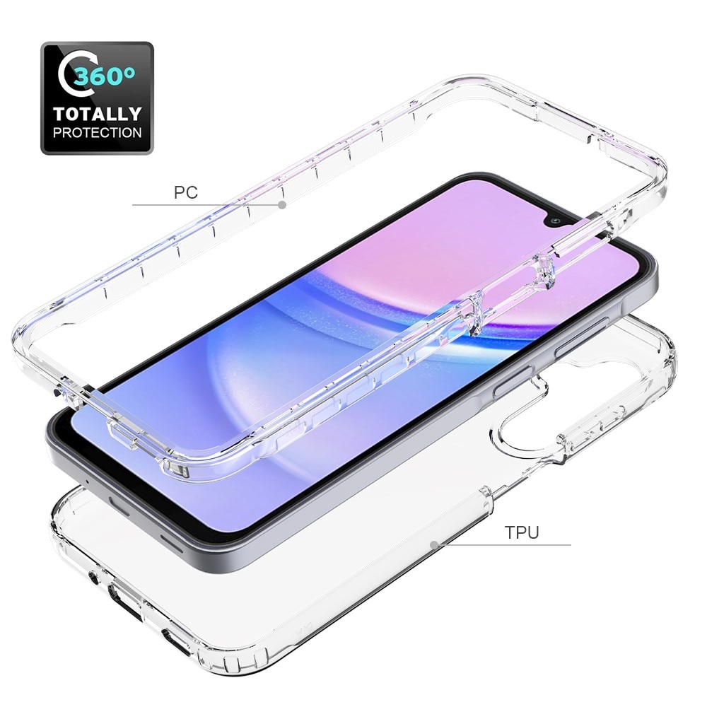 Full Protection Case Samsung Galaxy A16 transparent