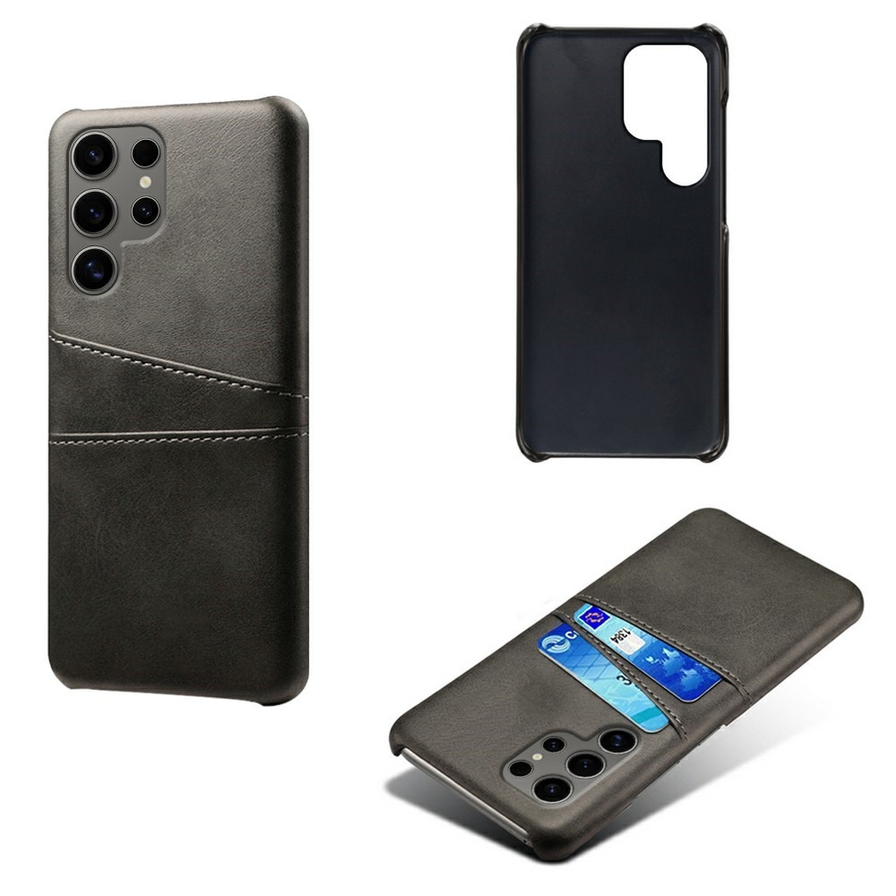 Card Slots Case Samsung Galaxy S25 Ultra svart