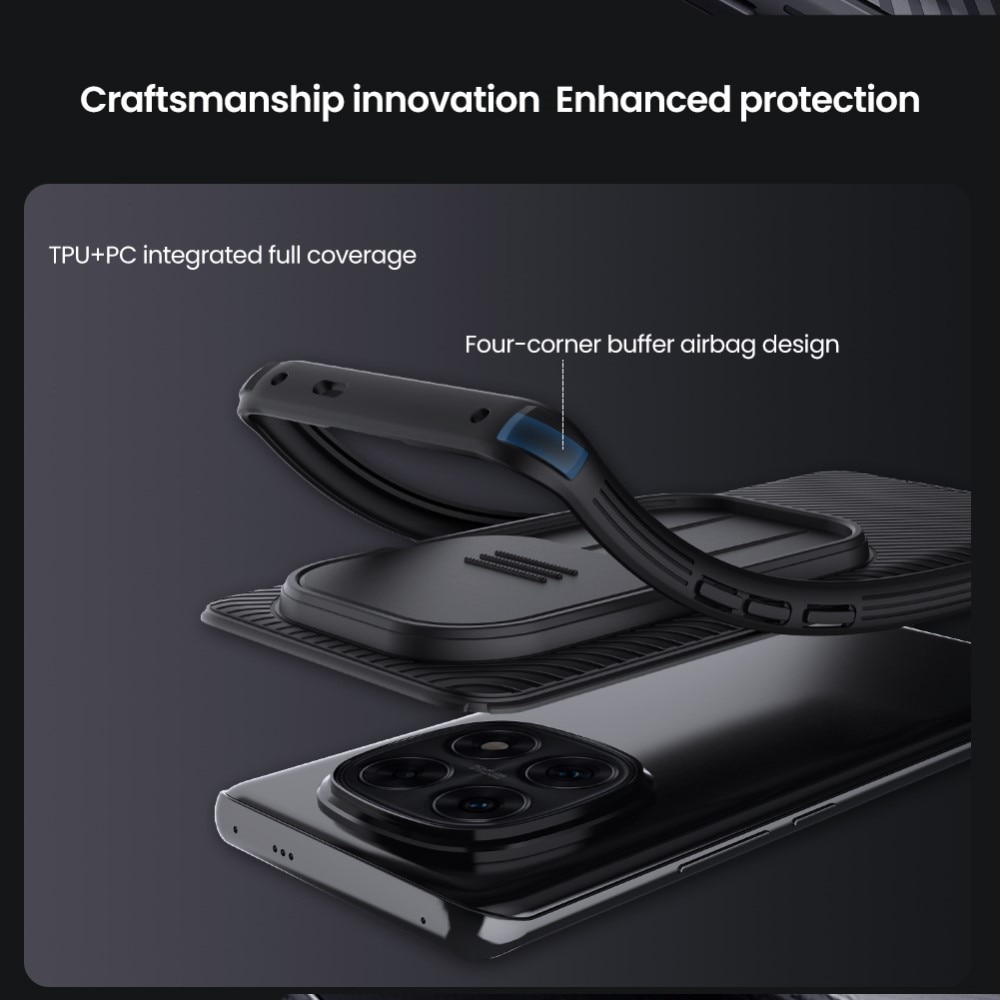 CamShield Skal Xiaomi Redmi Note 14 Pro svart