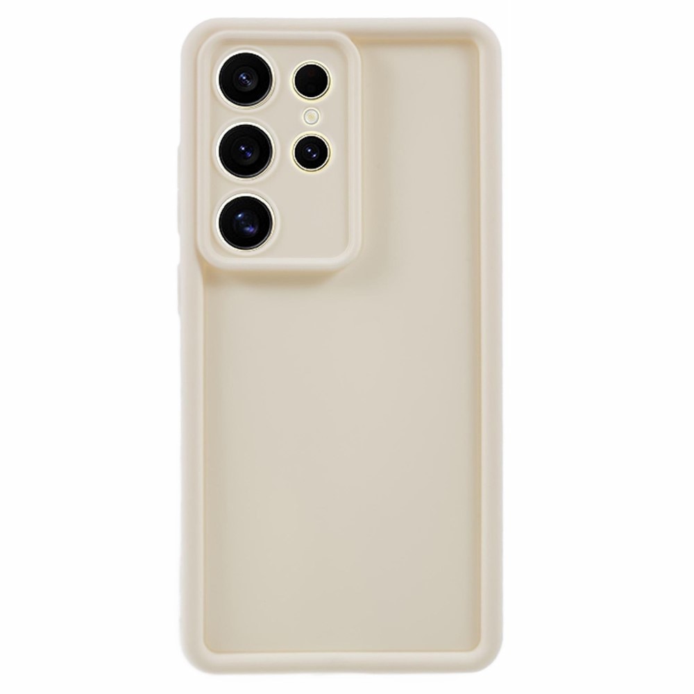 TPU Skal Edge Samsung Galaxy S25 Ultra beige