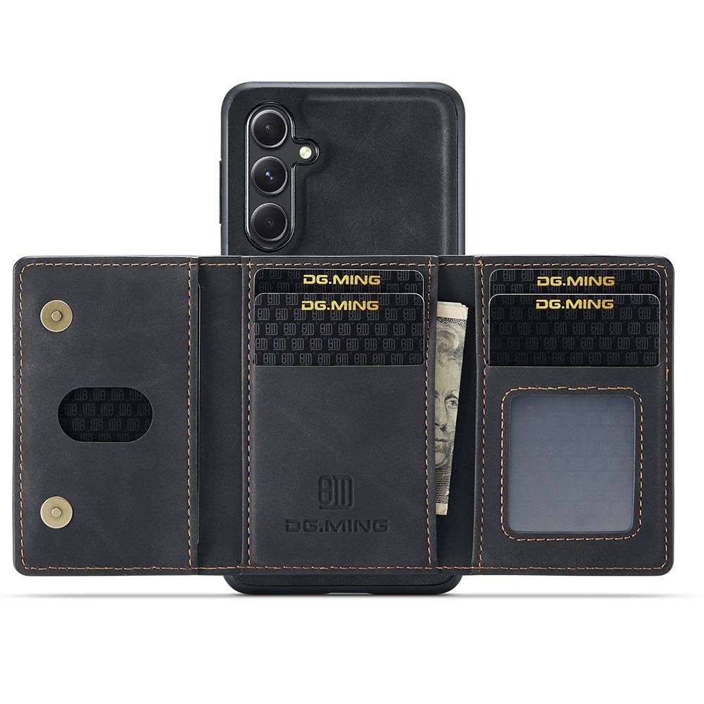 Magnetic Card Slot Case Samsung Galaxy S25 Black