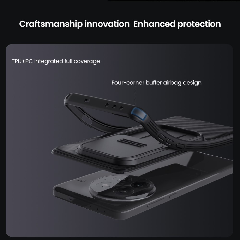 CamShield Skal  OnePlus 13 Svart