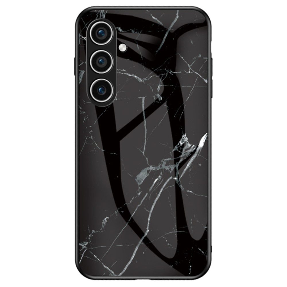 Skal Härdat Glas Samsung Galaxy A16 svart marmor