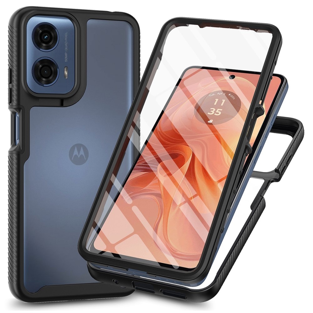 Full Protection Case Motorola Moto G35 Svart