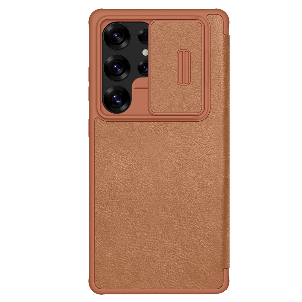 Qin Pro CamShield Samsung Galaxy S25 Ultra Brown