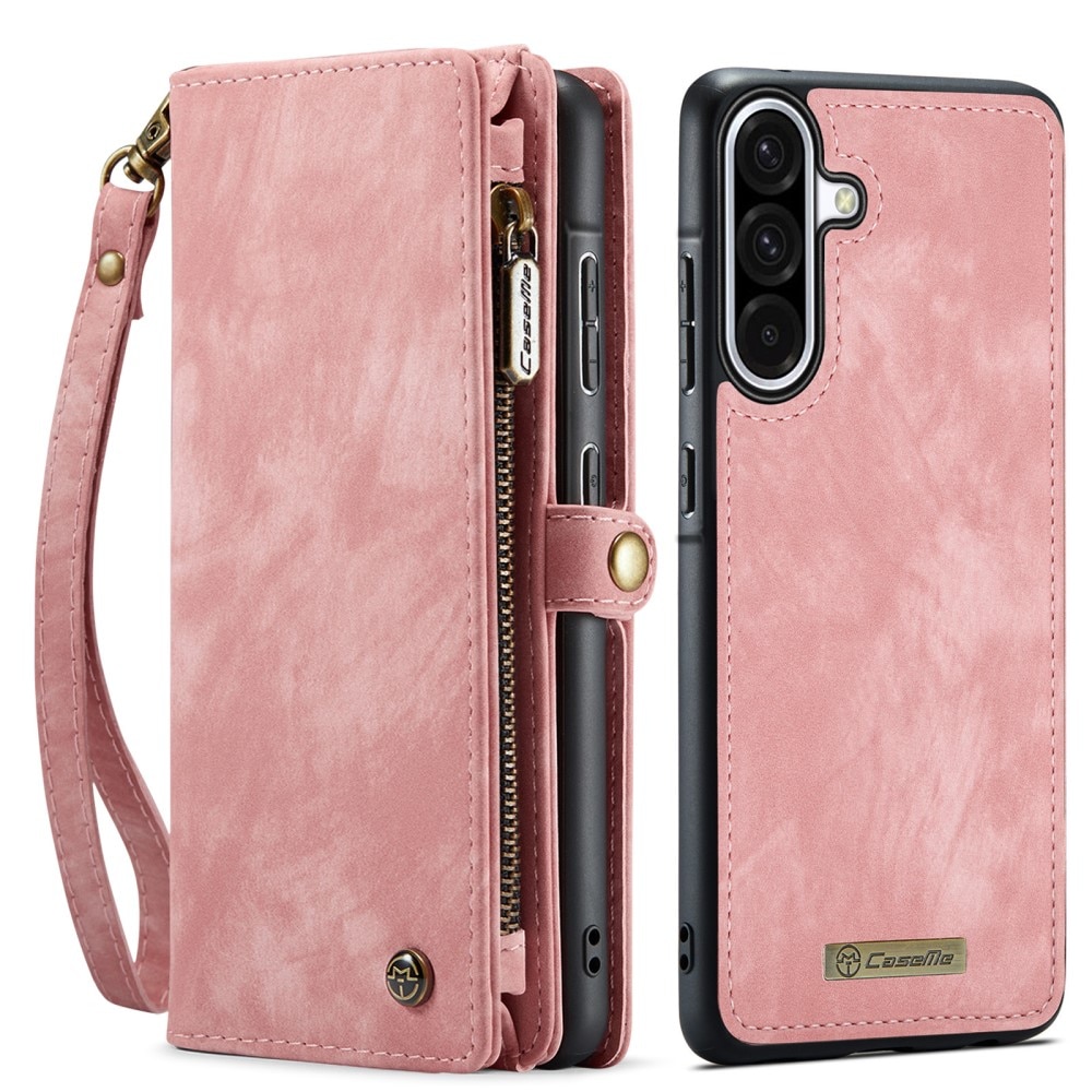 Multi-slot Plånboksfodral Samsung Galaxy A56 Rosa